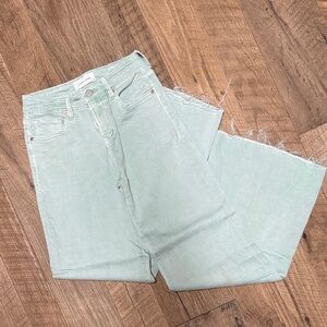 Dear John Mint Green Jean